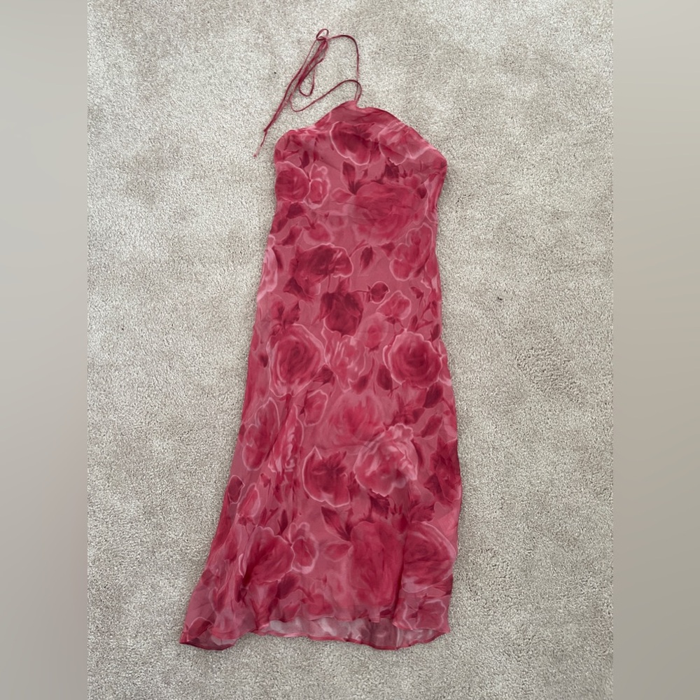 Realisation Par the Electra dress in crush Halter Slip Dress - Picture 13 of 15